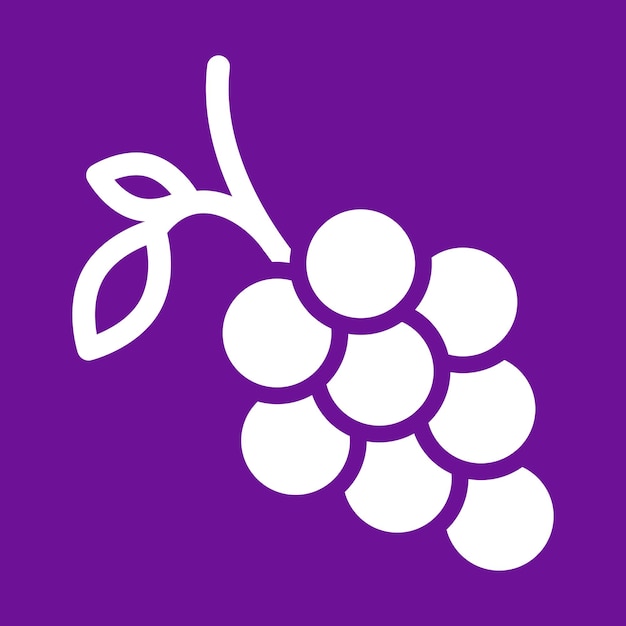 Vector free vector grapes logo template