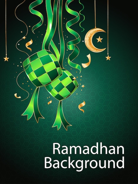 Vector free vector greeting cards collection for ramadan celebration