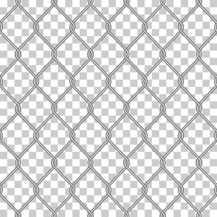Vector free vector grid of chain link fence