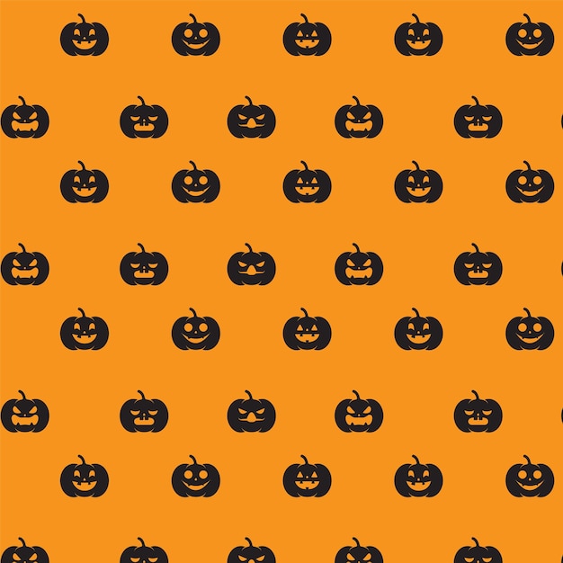 Vector free vector halloween pattern