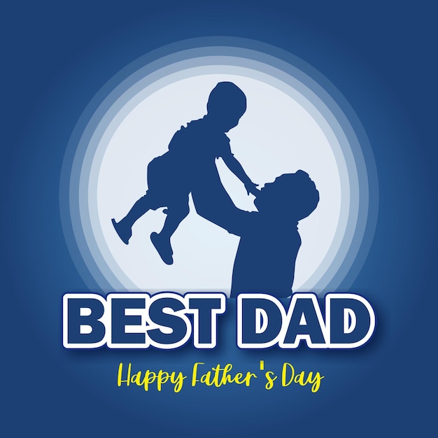 Vector free vector happy fathers day