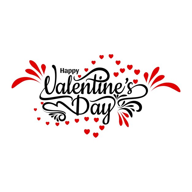 Vector free vector happy valentines day celebration design