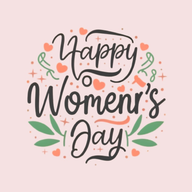 Free Vector Happy Womens Day T Shirt Design Ai Generated