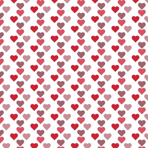 Vector free vector heart pattern