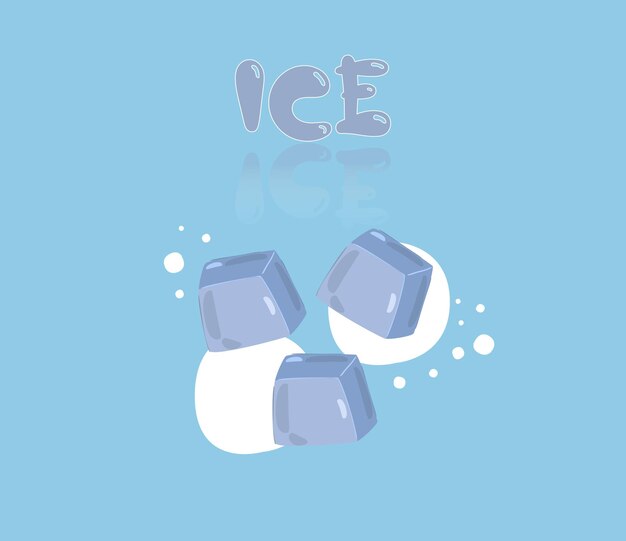 Premium Vector | Free vector ice