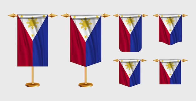 Free vector illustration of philippines flag