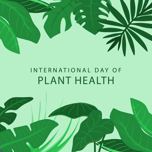 Vector free vector international day of plant health illustration