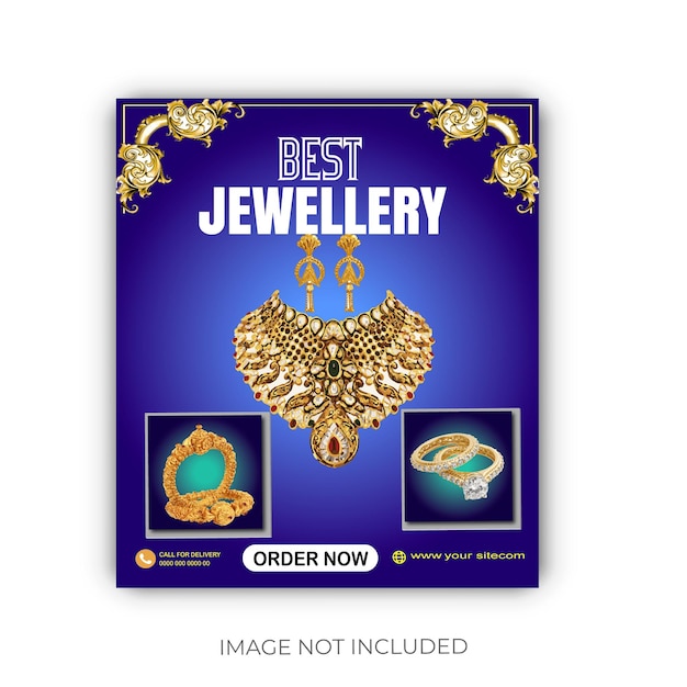 Vector free vector jewelry realistic card banner set