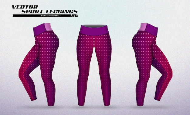 Vector free vector leggings pants sport fashion pants