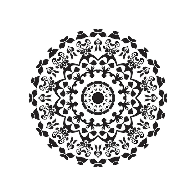 Vector free vector lineal mandala background