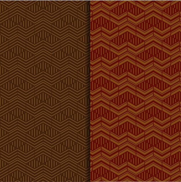 Free vector linear flat patterneps