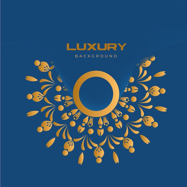 Free vector luxury mandala design background