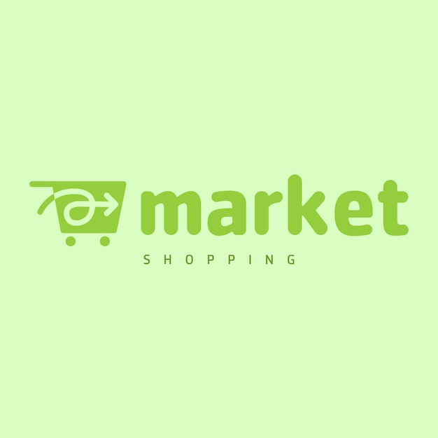 Vector free vector market place shopping logo brand