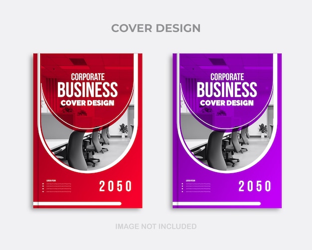 Vector free vector modern annual report business flyer template design