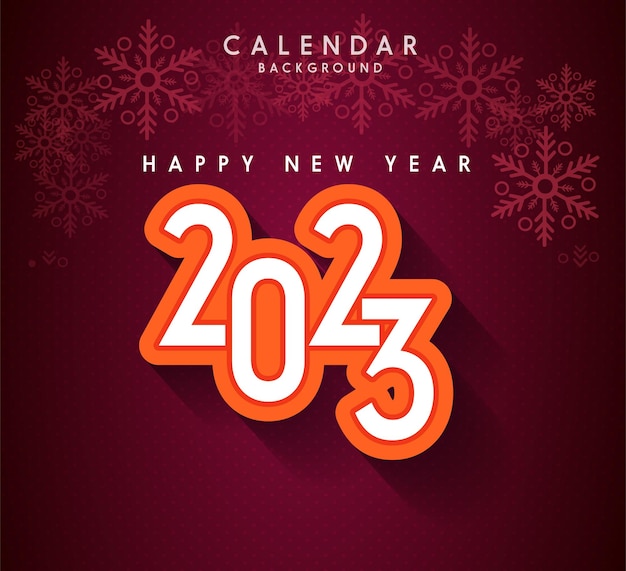 Free vector modern style 2023 new year eve festive background