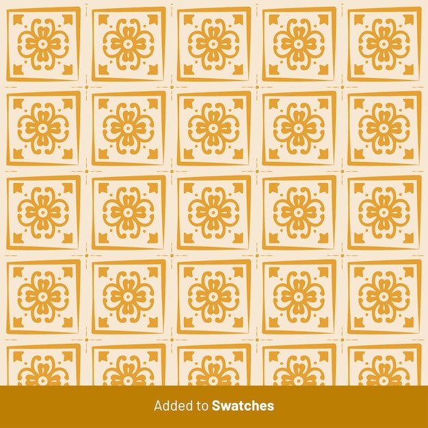 Free vector moroccan pattern swatches