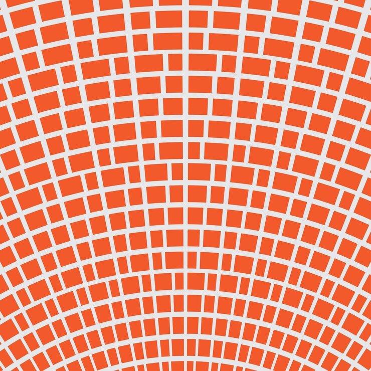 Vector free vector orange block pattern background