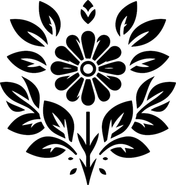 Free vector pretty flower icon