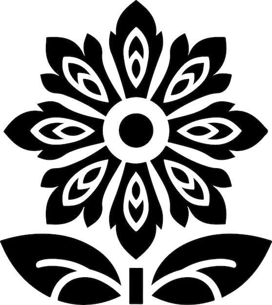 Free vector pretty flower icon