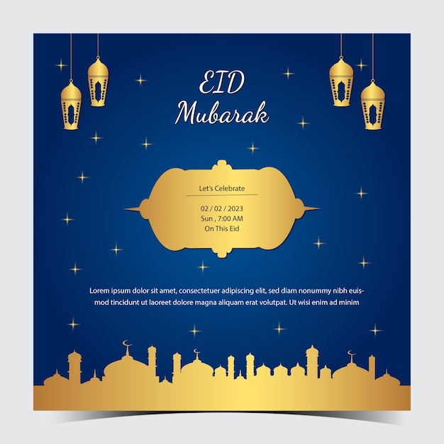 Free vector ramadan kareem islamic greeting in paper style