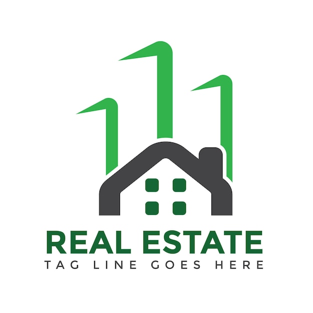 Vector free vector real estate logo template