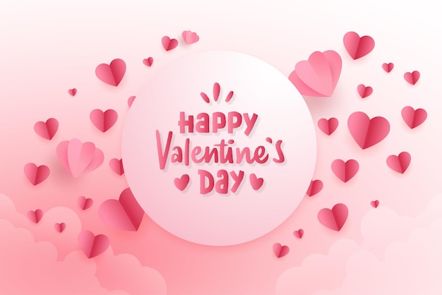 Free vector realistic valentines day