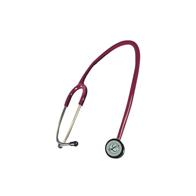 Vector free vector red stethoscope