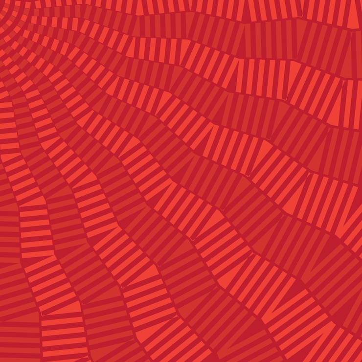 Vector free vector red striped spiral pattern background