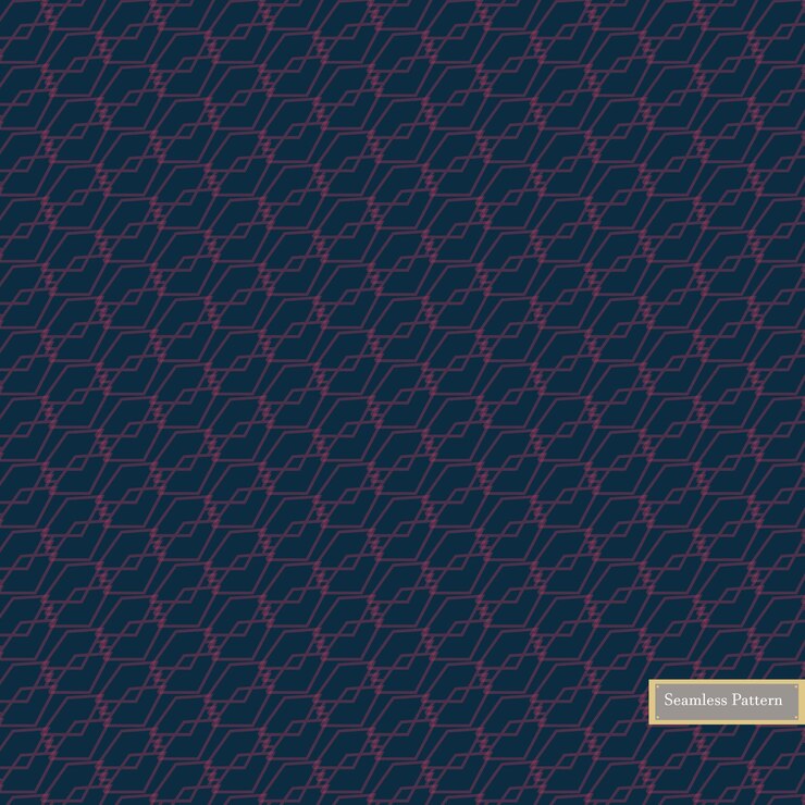 Vector free vector seamless isometric pattern background