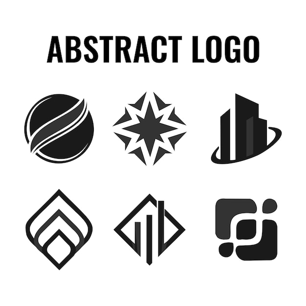 Vector free vector set of company logo design ideas vector