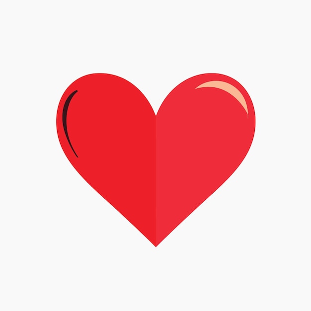 Free vector simple heart shape