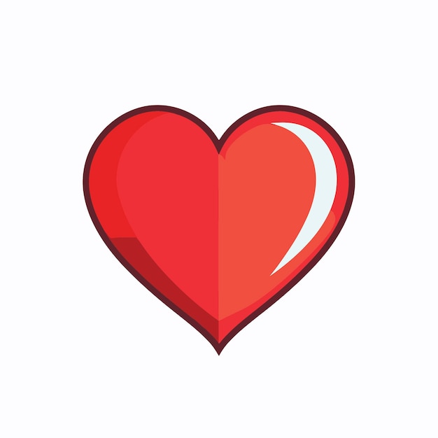 Free vector simple heart shape