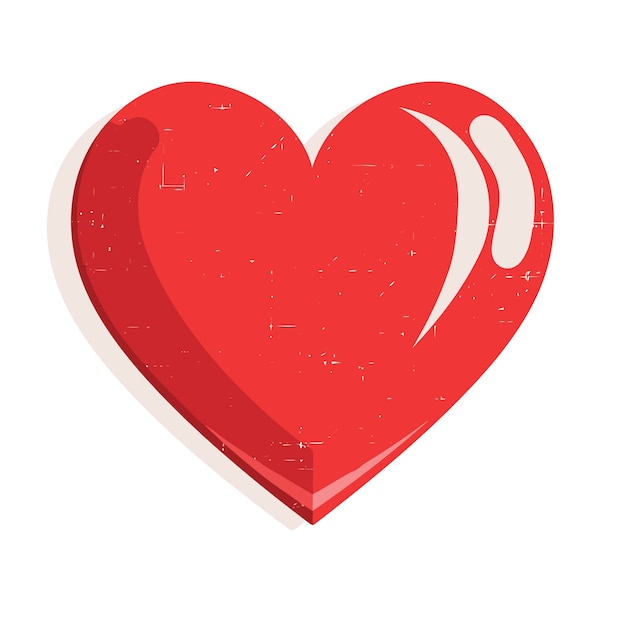 Free vector simple heart shape