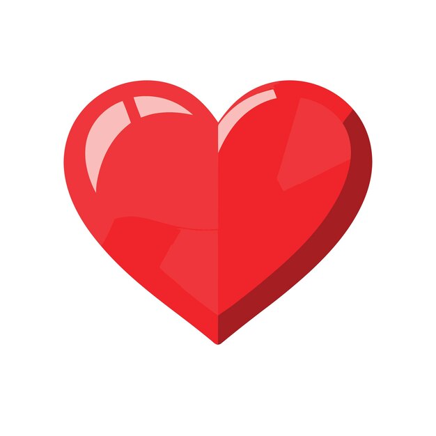 Free vector simple heart shape