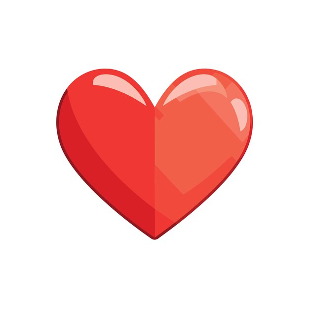 Free vector simple heart shape