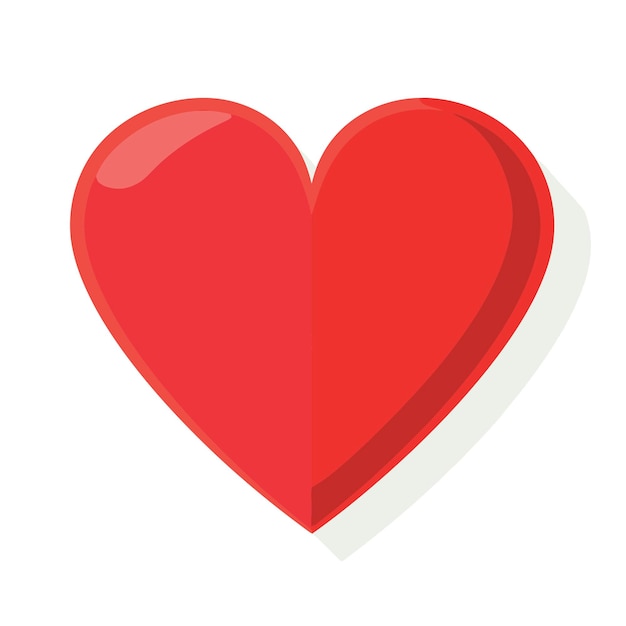 Free vector simple heart shape