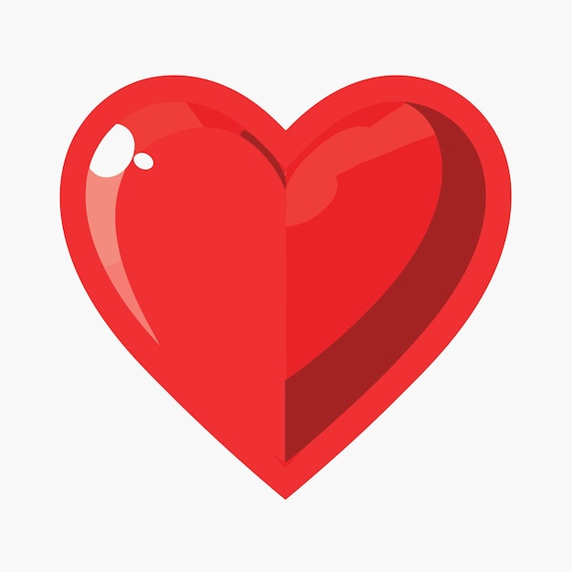 Free vector simple heart shape