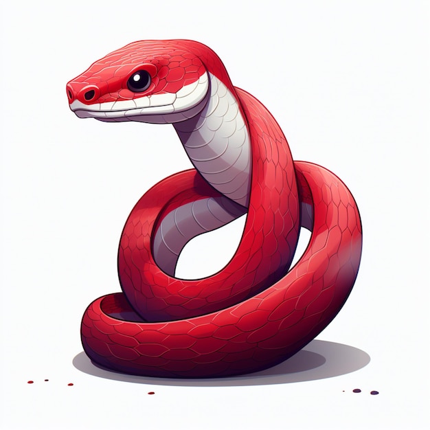 Vector free vector snake art illustration