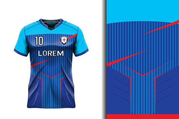 Vector free vector soccer jersey design for sublimation sport t shirt design