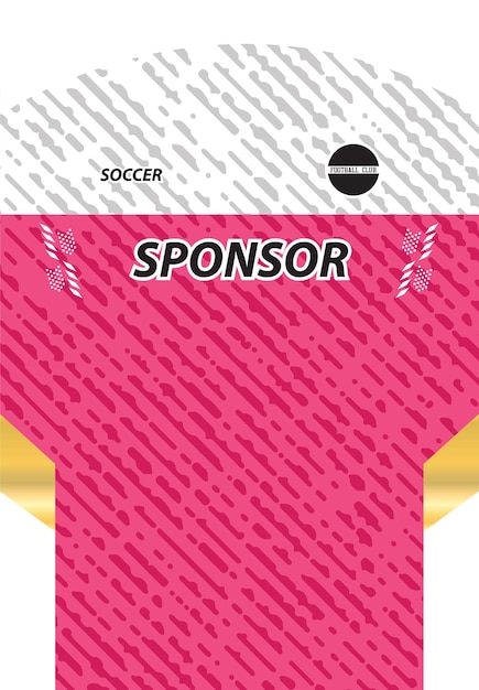 Vector free vector soccer jersey design