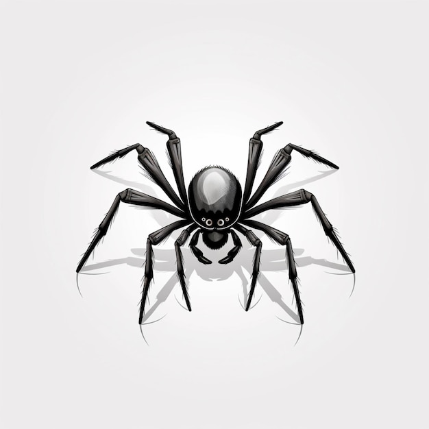 Free vector spider art illustration