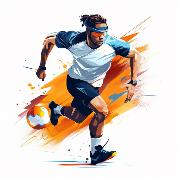 Free vector sport drawing art illustration