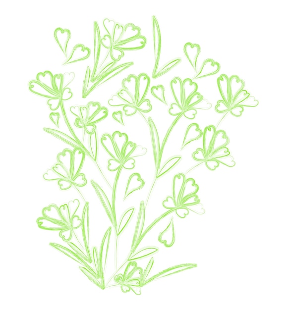 Vector free vector spring bouquet of flower