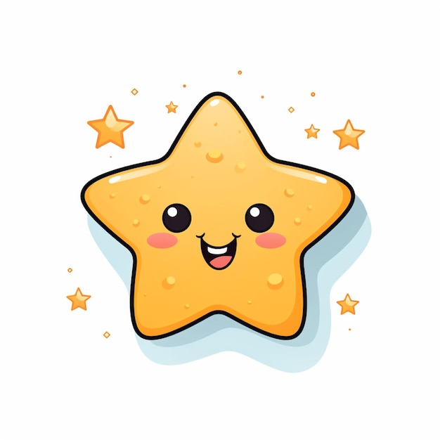 Free vector star art illustration