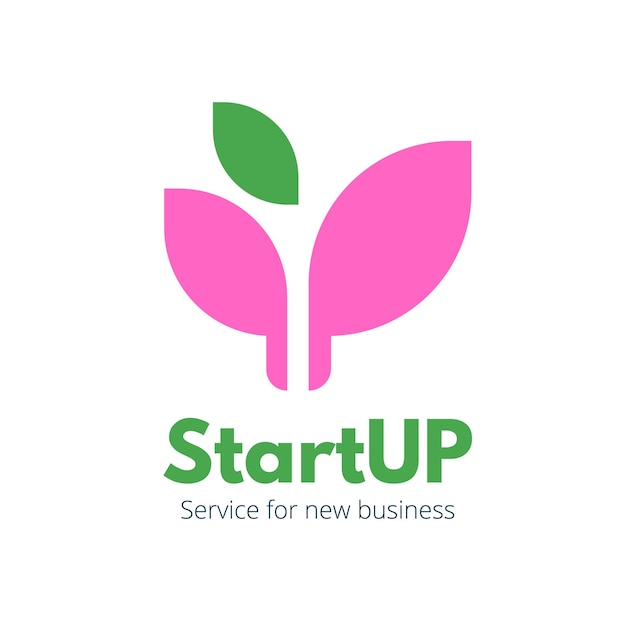 Free vector start up logo