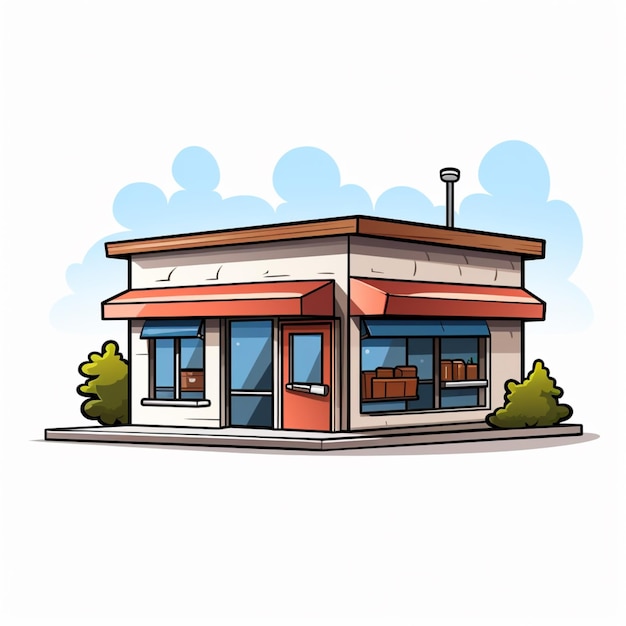 Vector free vector store art illustration