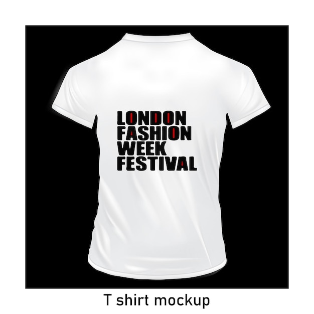 Free vector t shirt with delivery design template