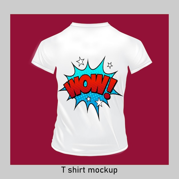 Free vector t shirt with delivery design template