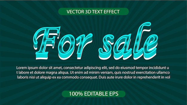 Vector free vector text effect