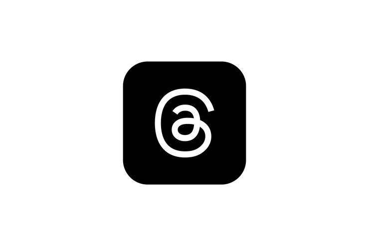 Free vector threads logo social media icon threads logo
